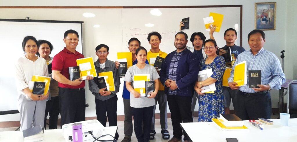 BBL Ministry Report From Thailand - Equipping Christian Workers in Chiangmai